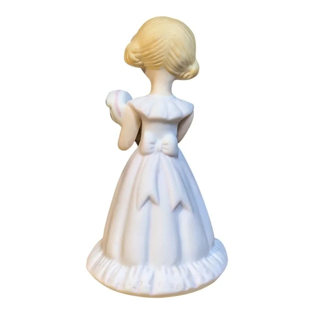 Enesco FIVE 5 Growing Up Birthday Girl BLONDE Figurine 1981 NEW IN BOX